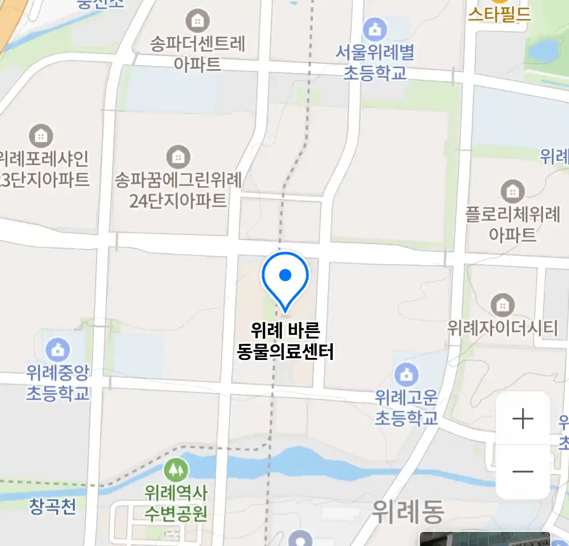 위례 바른 동물의료센터