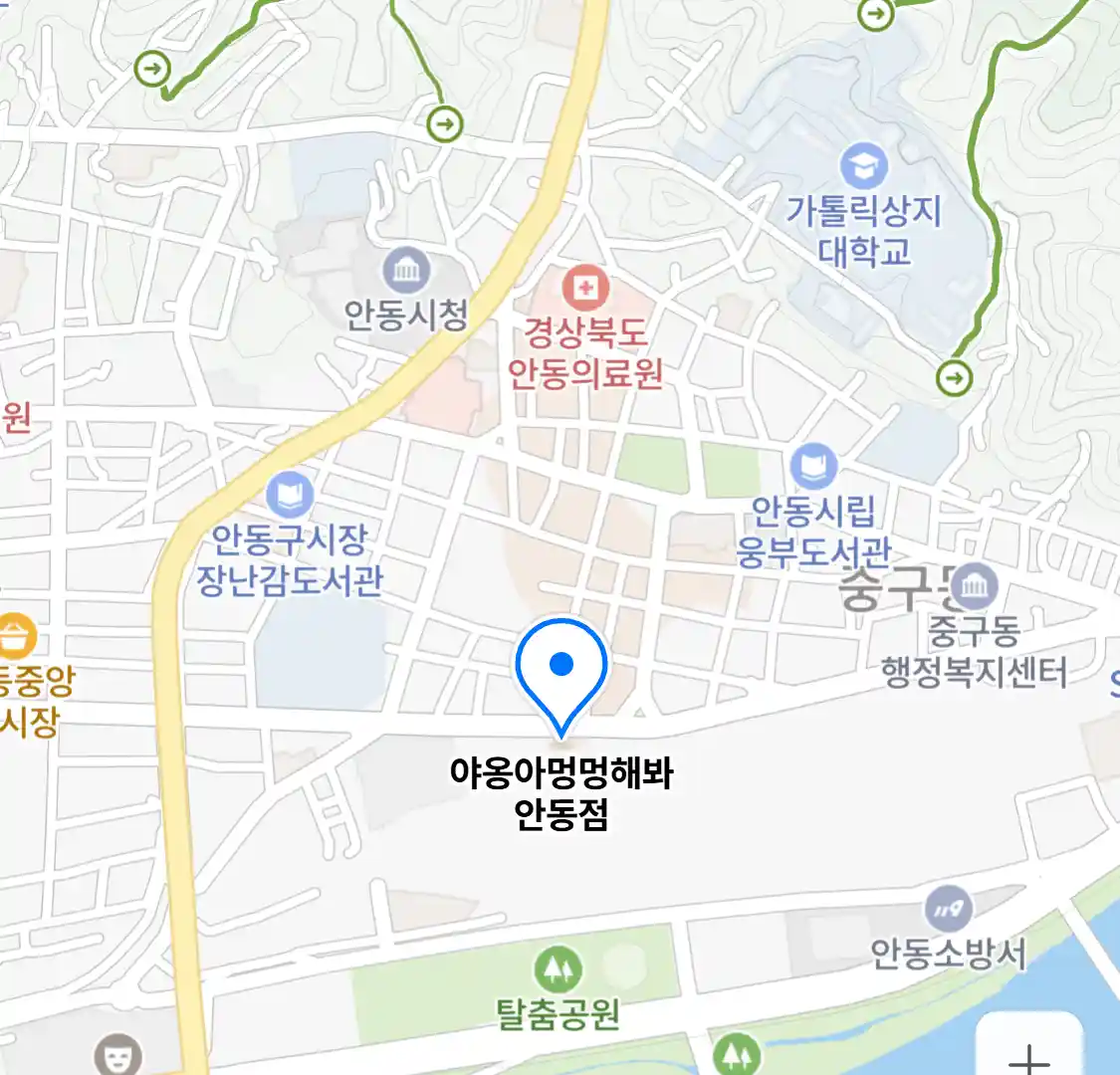 야옹아멍멍해봐 안동점