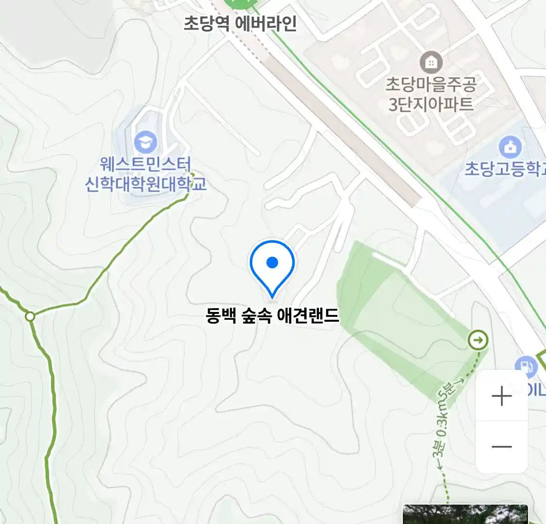 동백 숲속 애견랜드