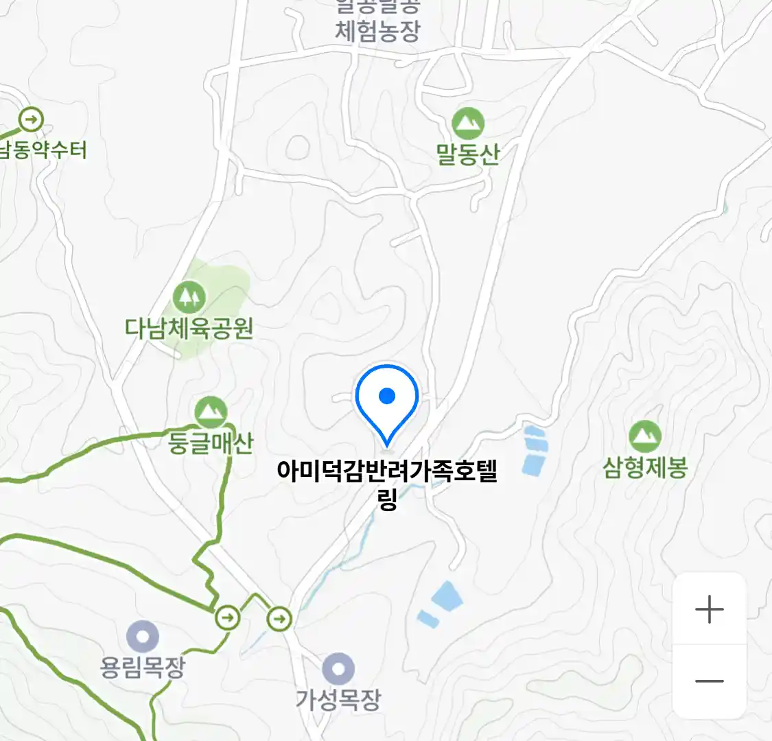 아미덕감반려가족호텔링