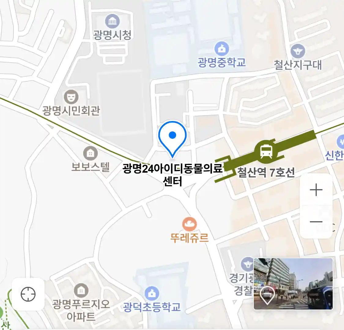 광명24아이디동물의료센터
