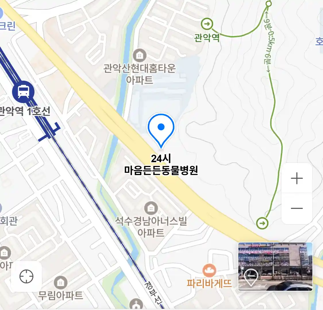 24시 마음든든동물병원
