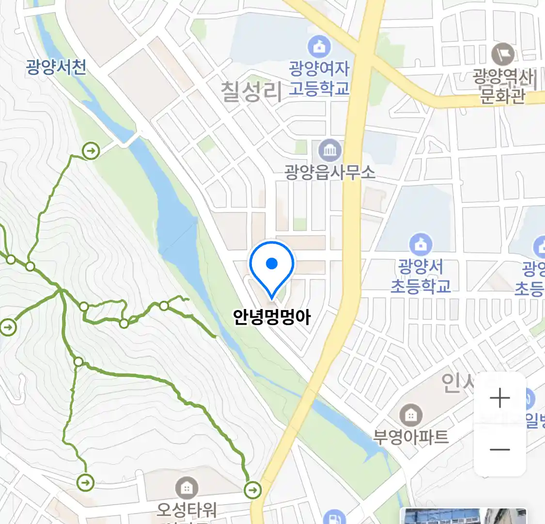 안녕멍멍아 위치