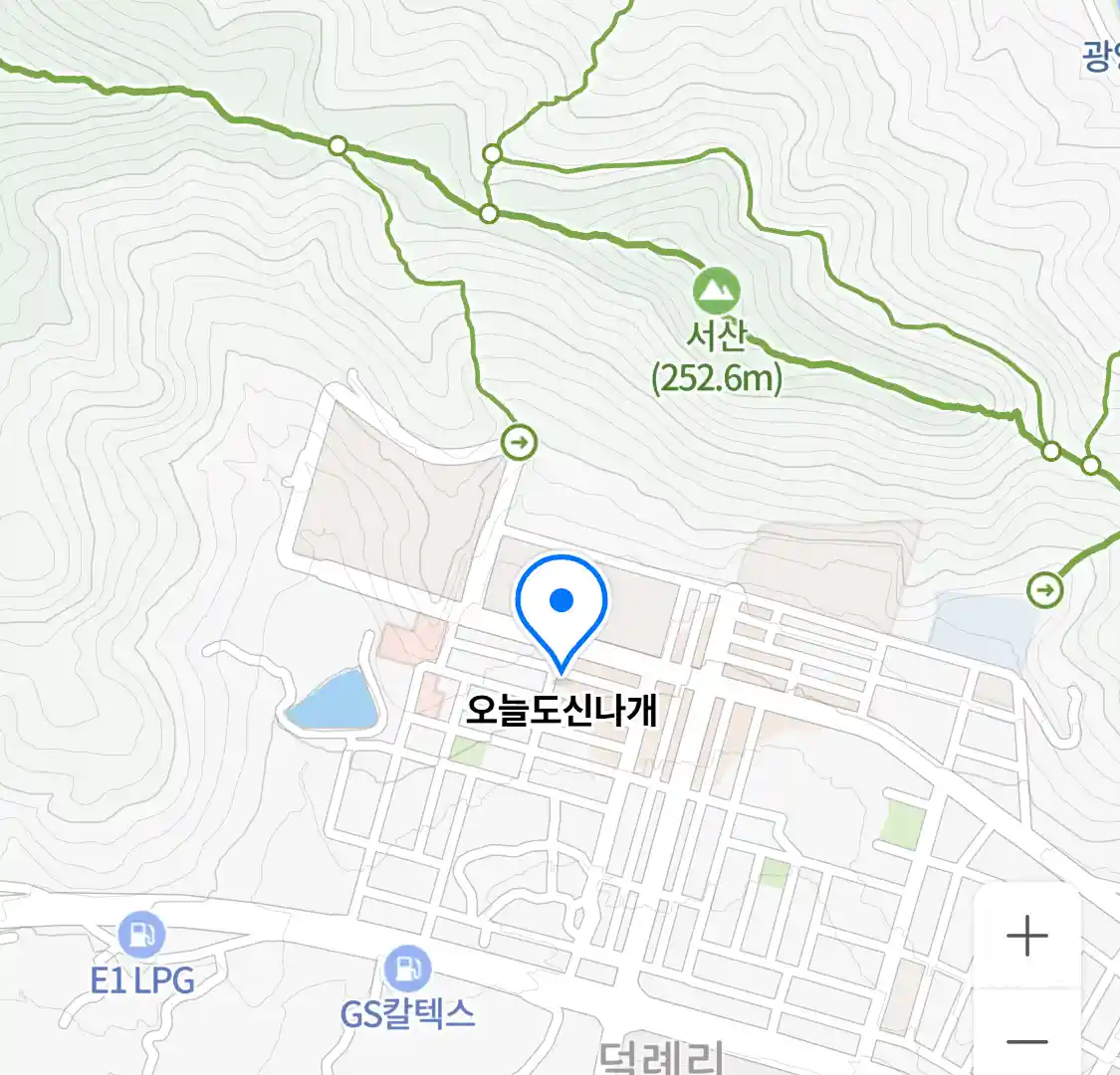 오늘도신나개 위치