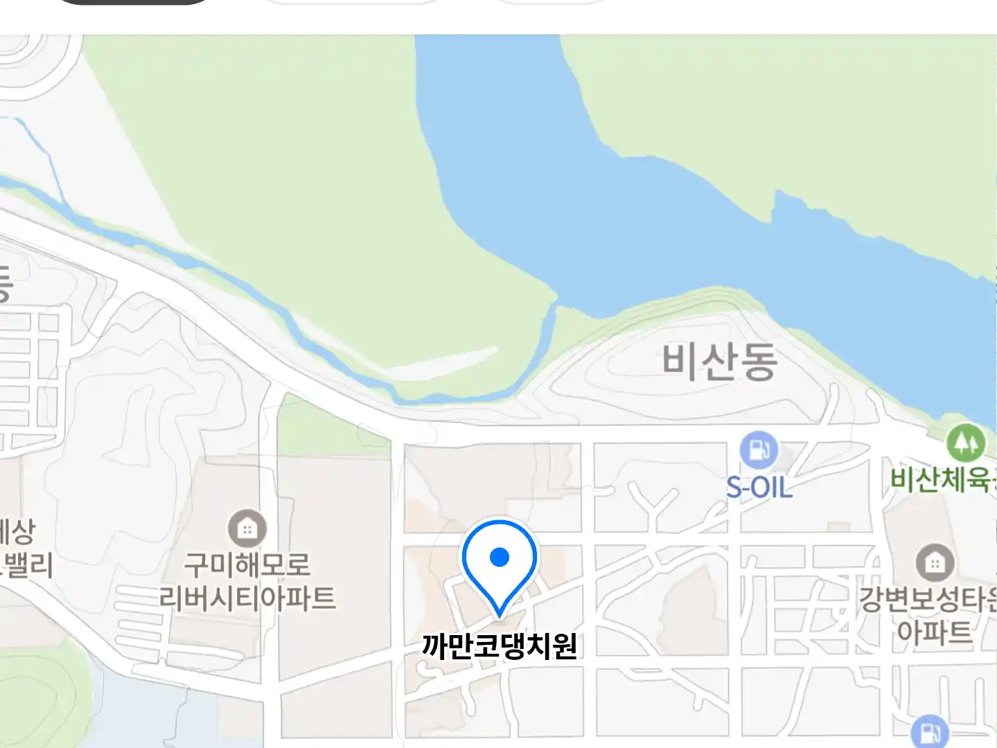 까만코댕치원 위치