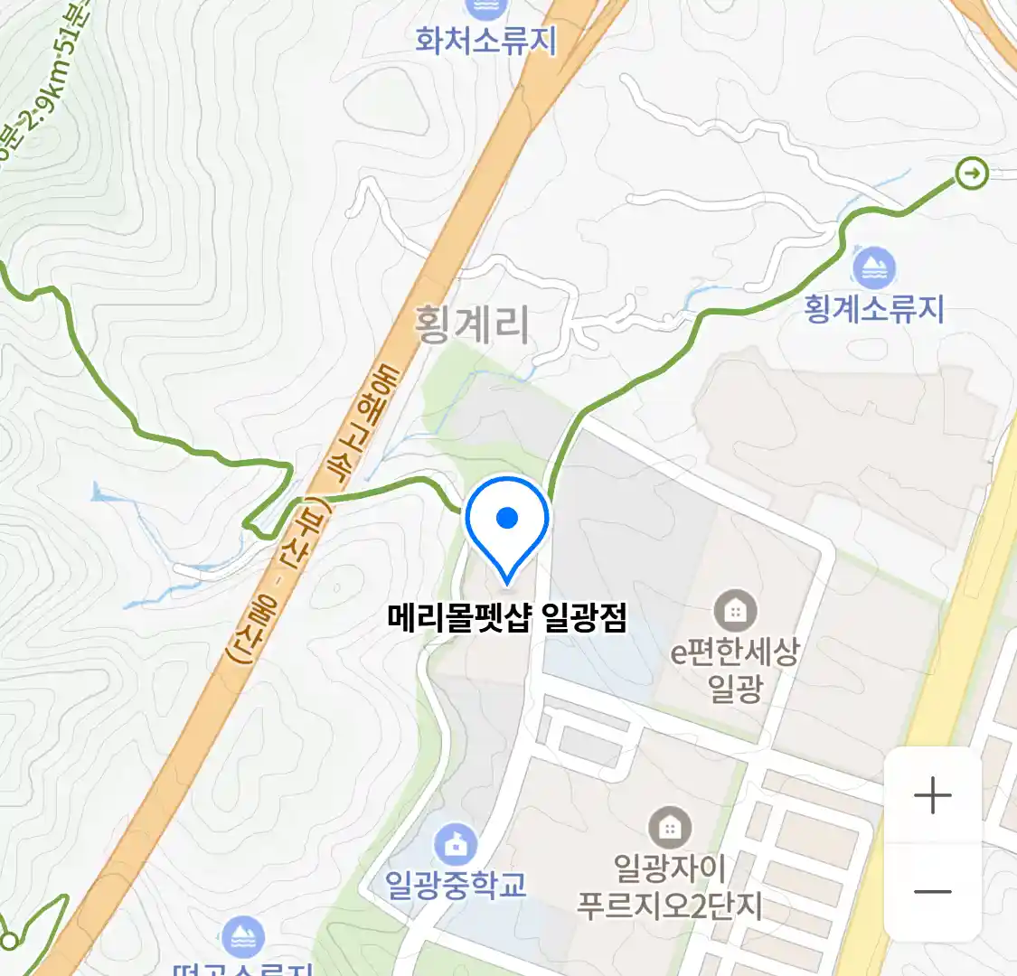 메리몰펫샵 일광점 위치