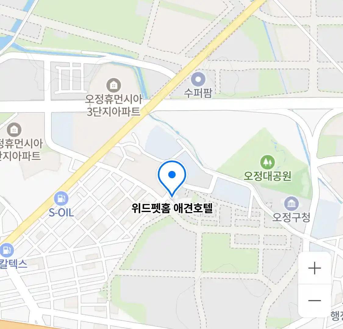 위드펫홈 애견호텔 위치