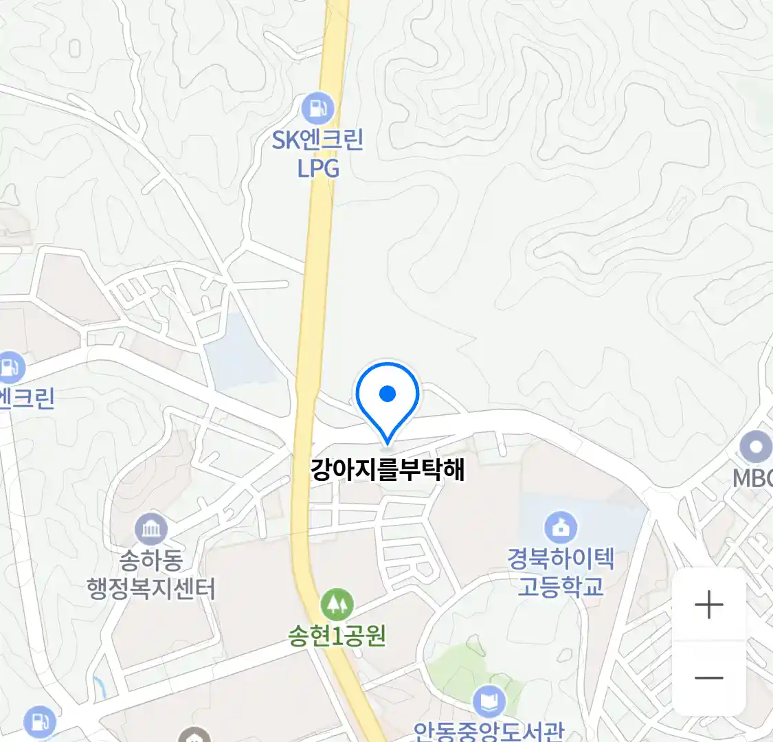 강아지를부탁해 위치