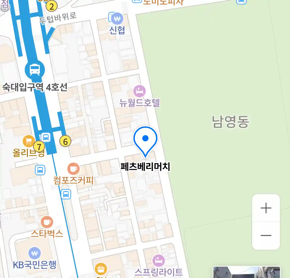 페츠베리머치 위치
