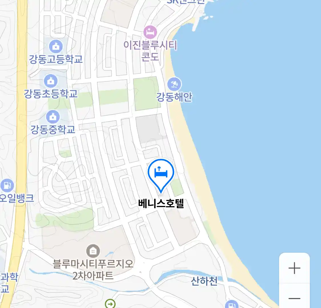 베니스호텔 위치