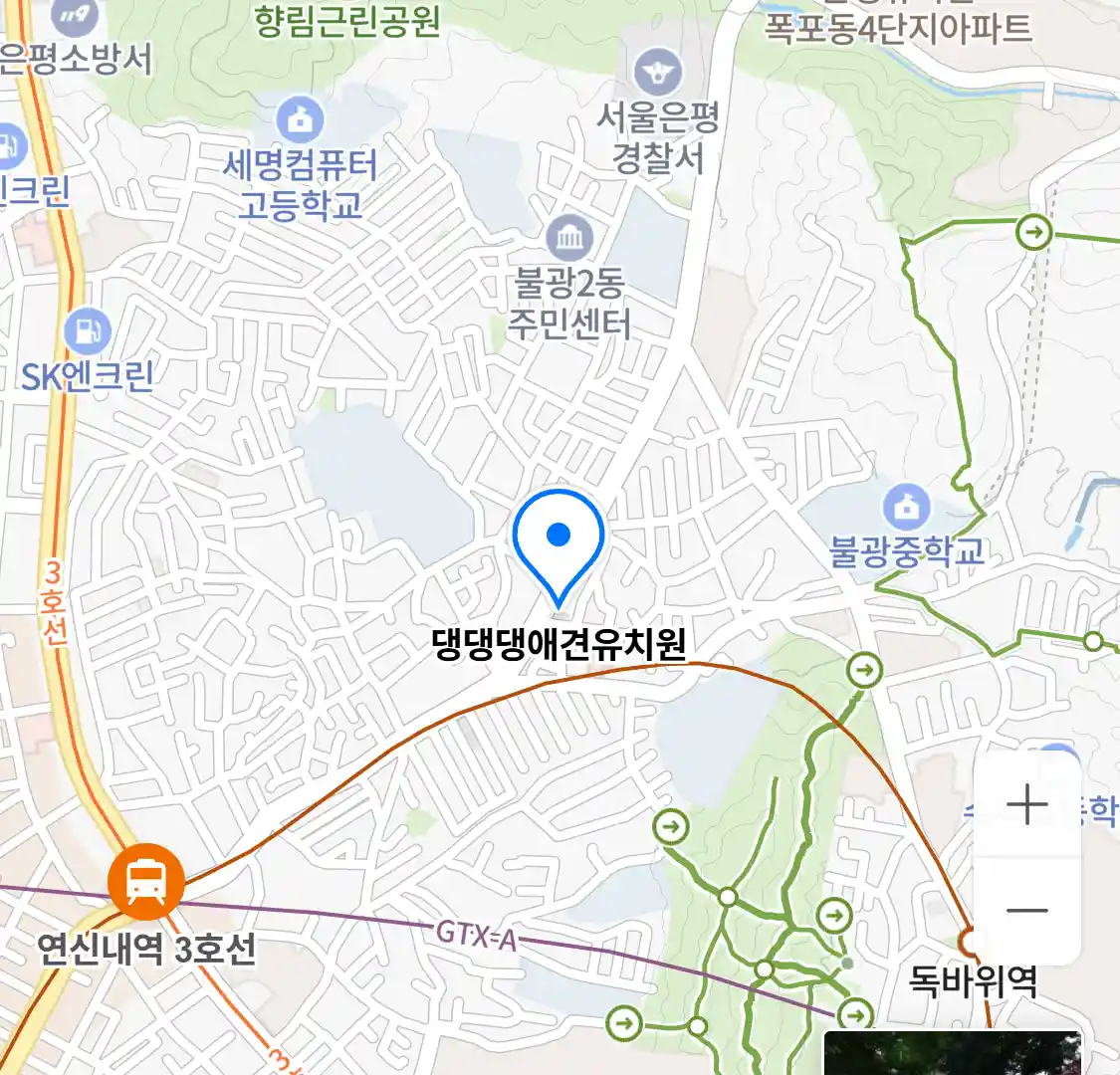 댕댕댕애견유치원 지도