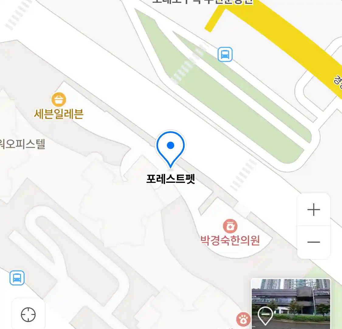 포레스트펫 위치