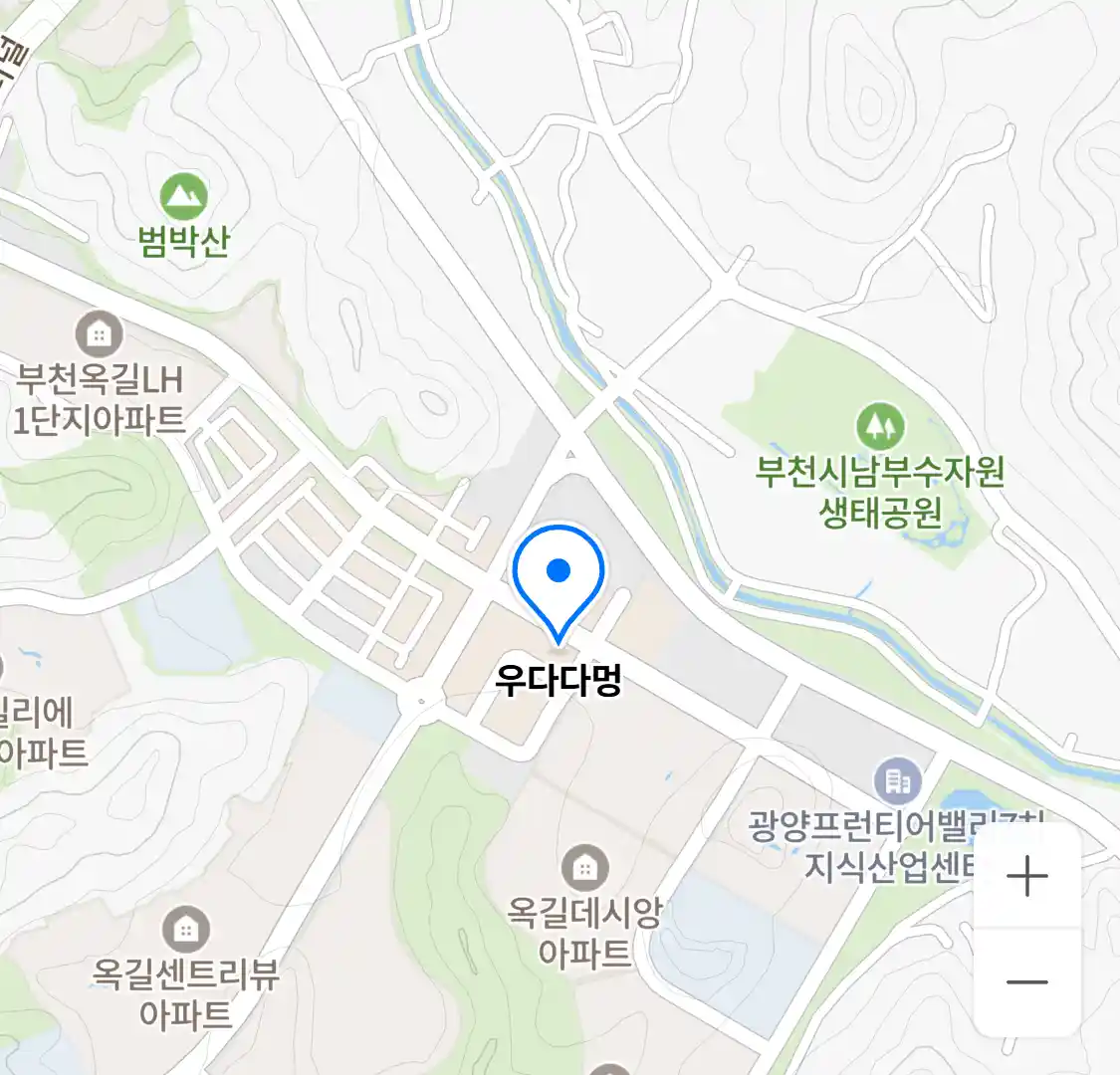 우다다멍 위치