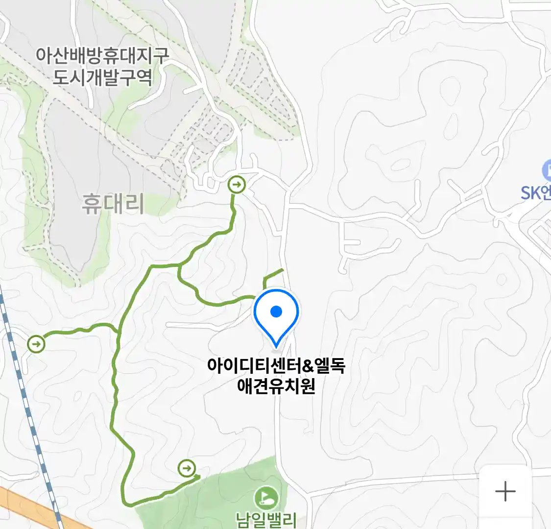 아이디티센터&엘독 애견유치원 위치