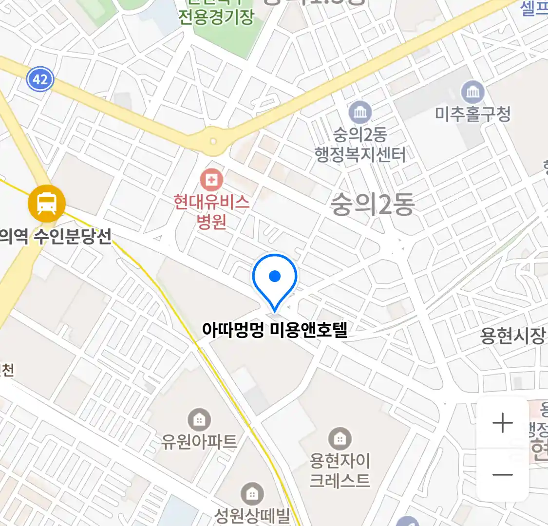 아따멍멍 미용앤호텔 위치