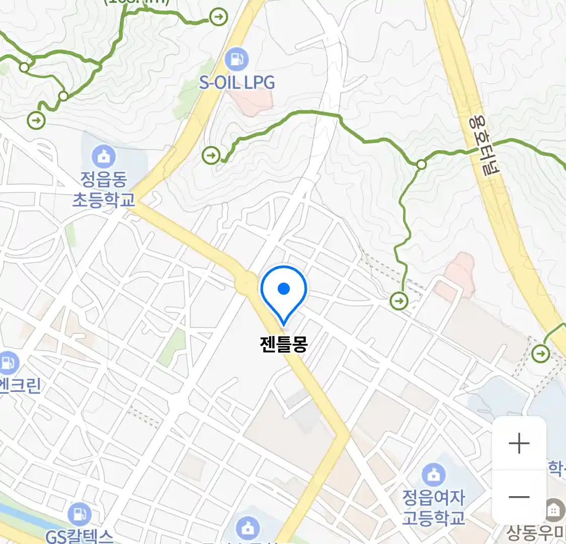 젠틀몽 위치