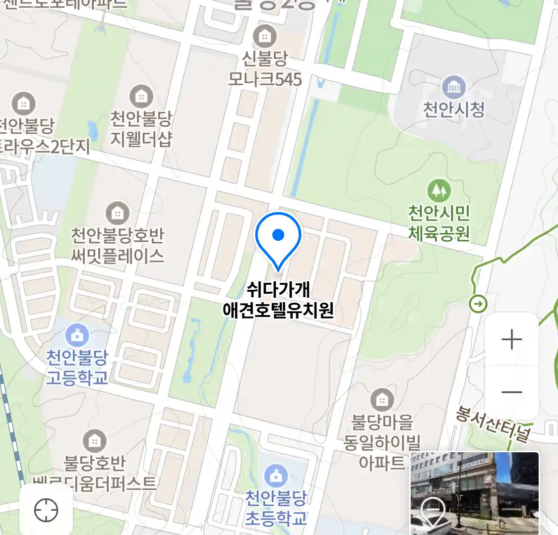 쉬다가개 애견호텔유치원 위치