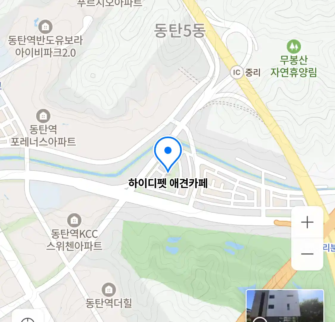 하이디펫 애견카페 위치