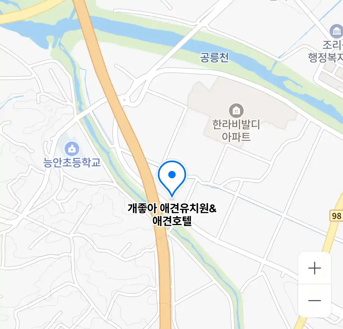 개좋아 애견유치원&애견호텔 위치