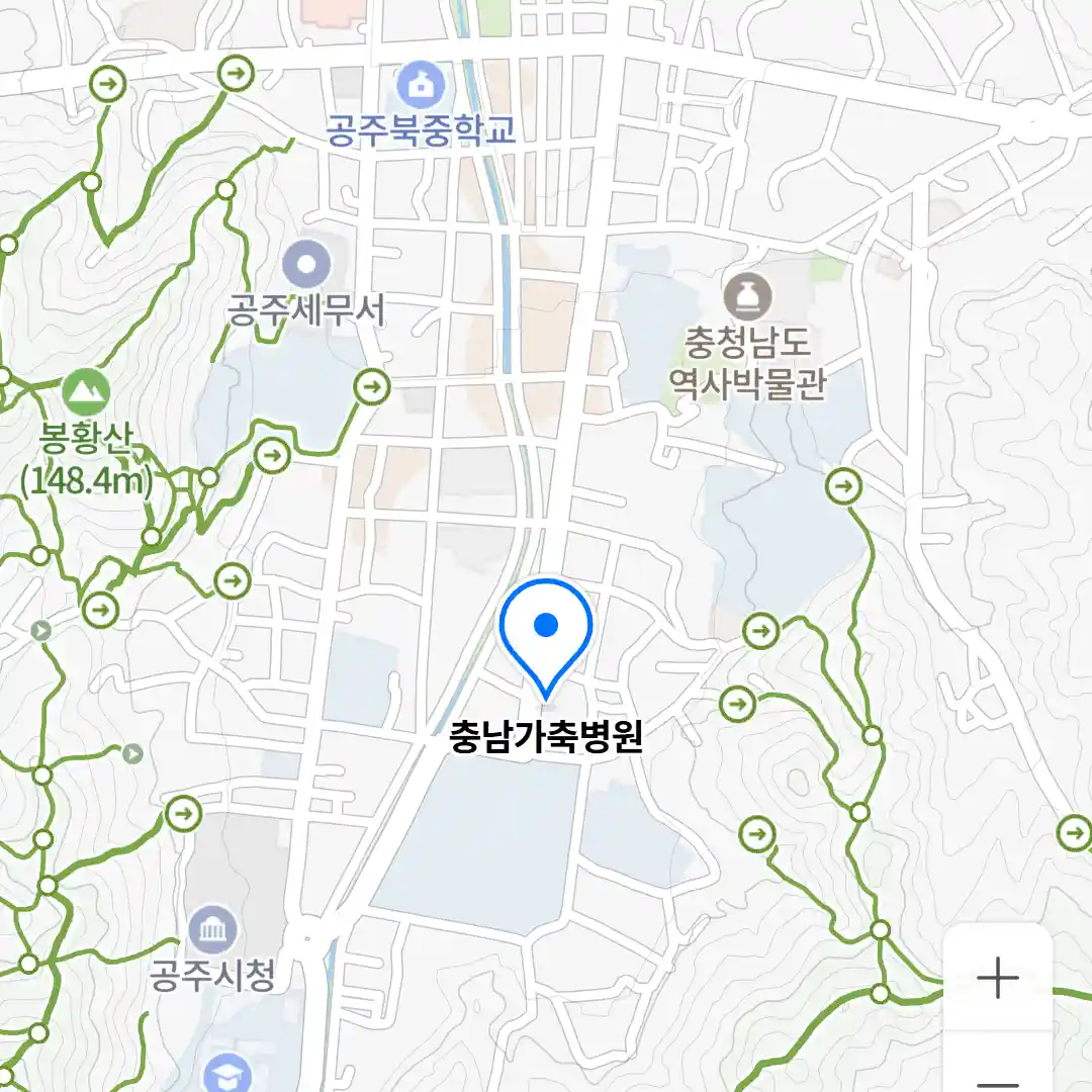 충남가축병원 위치