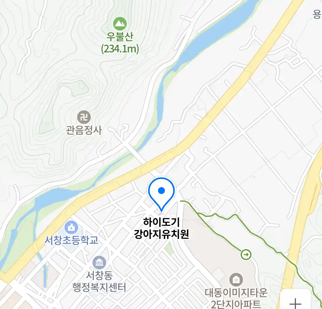 하이도기 강아지유치원 위치