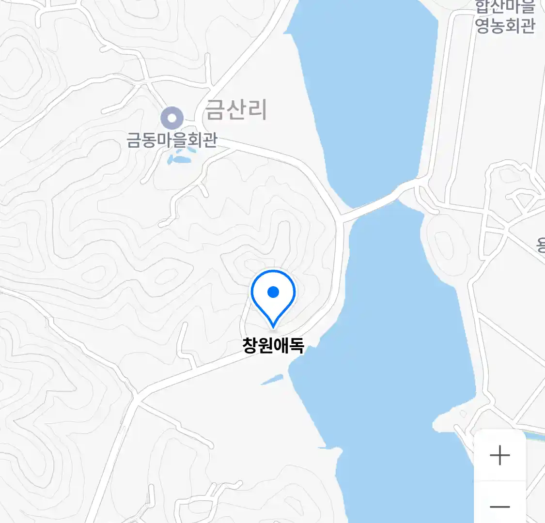 창원애독 위치