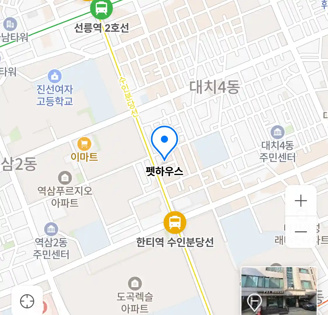 펫하우스 위치