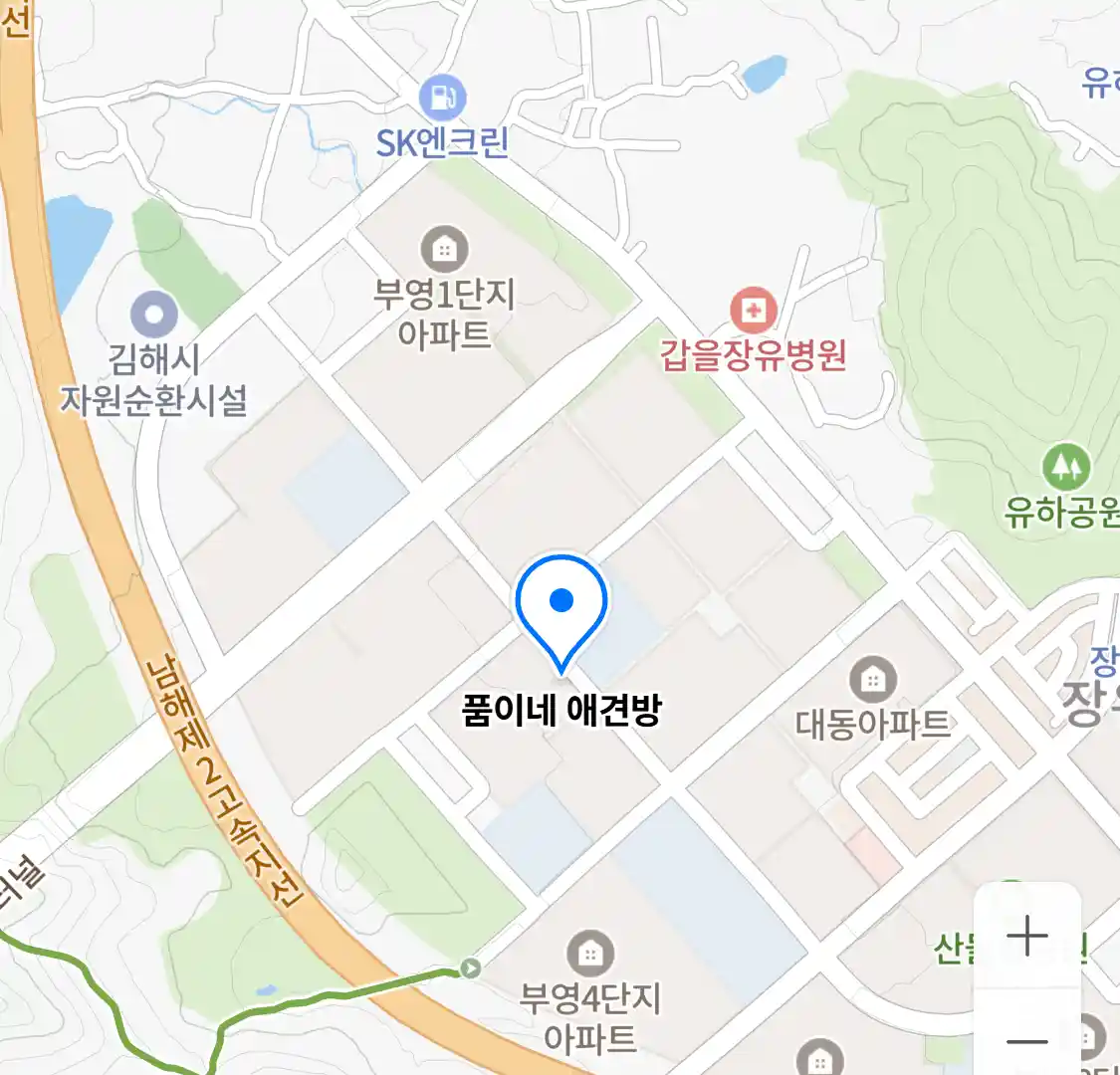 품이네 애견방 위치