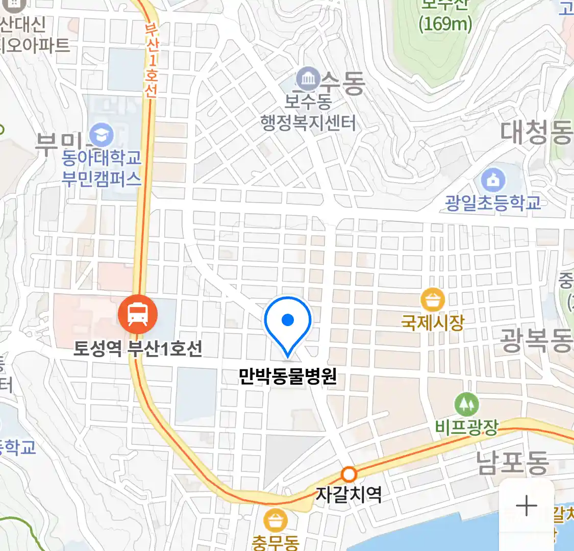 만박동물병원 위치