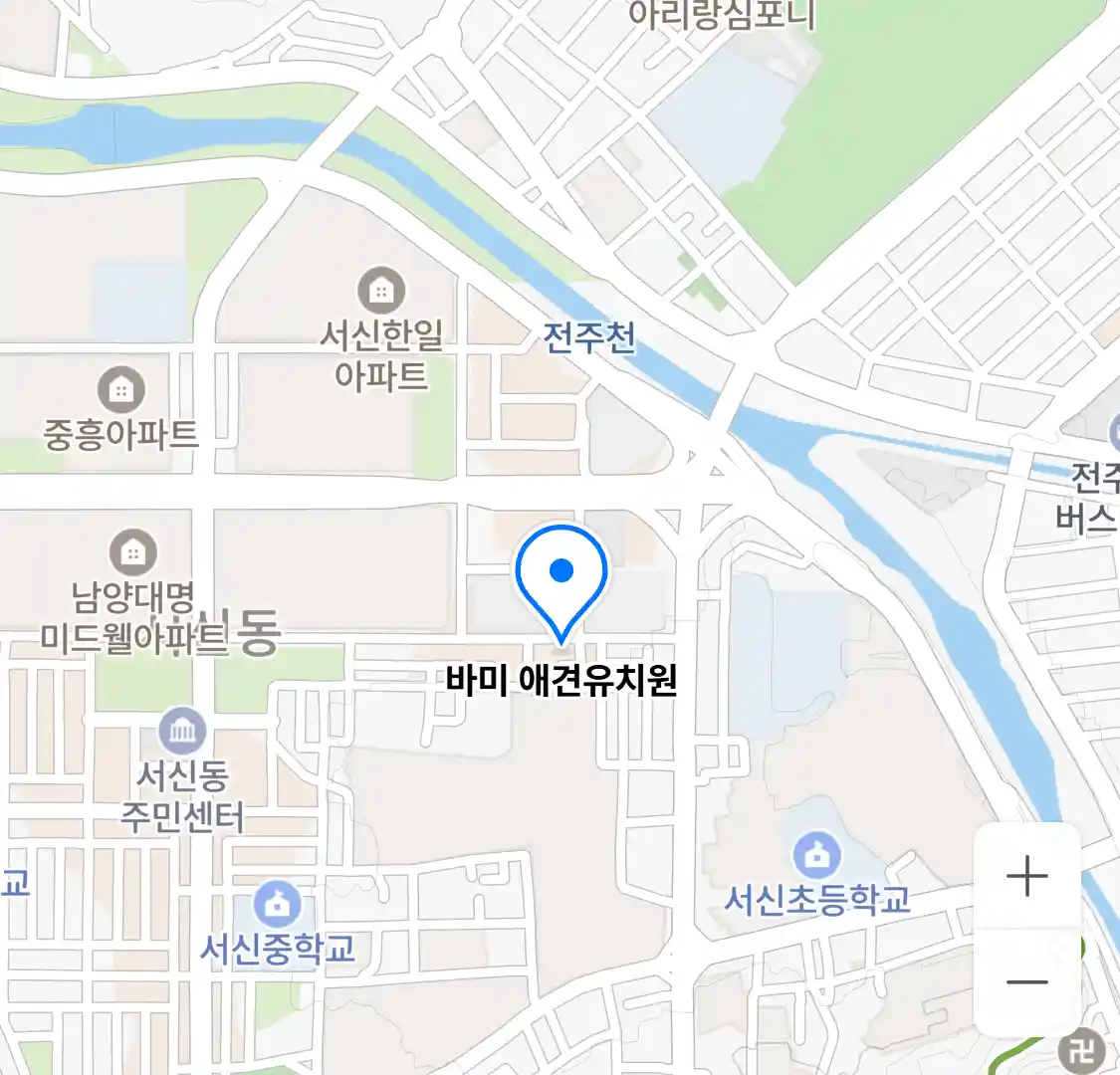 바미 애견유치원 위치