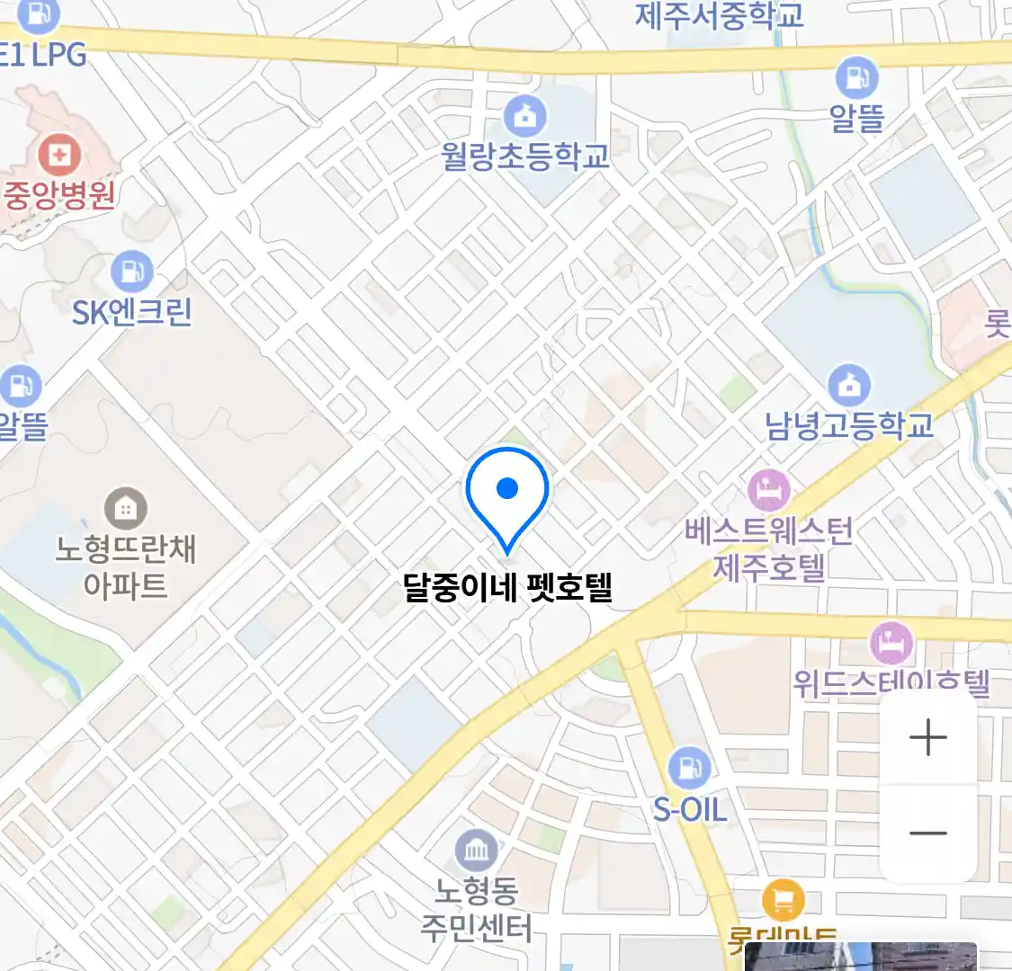 달중이네 펫호텔 위치
