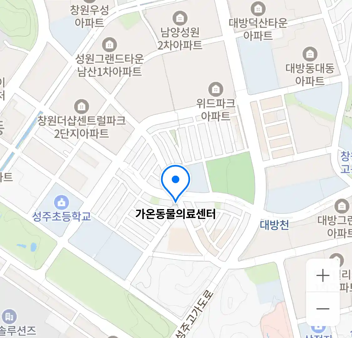 가온동물의료센터 위치