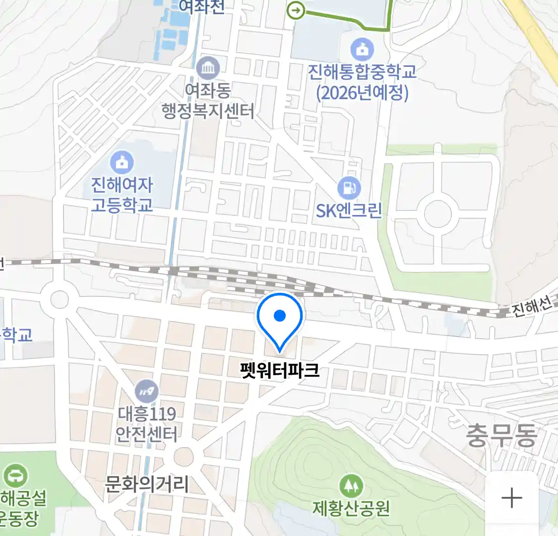 펫워터파크 위치