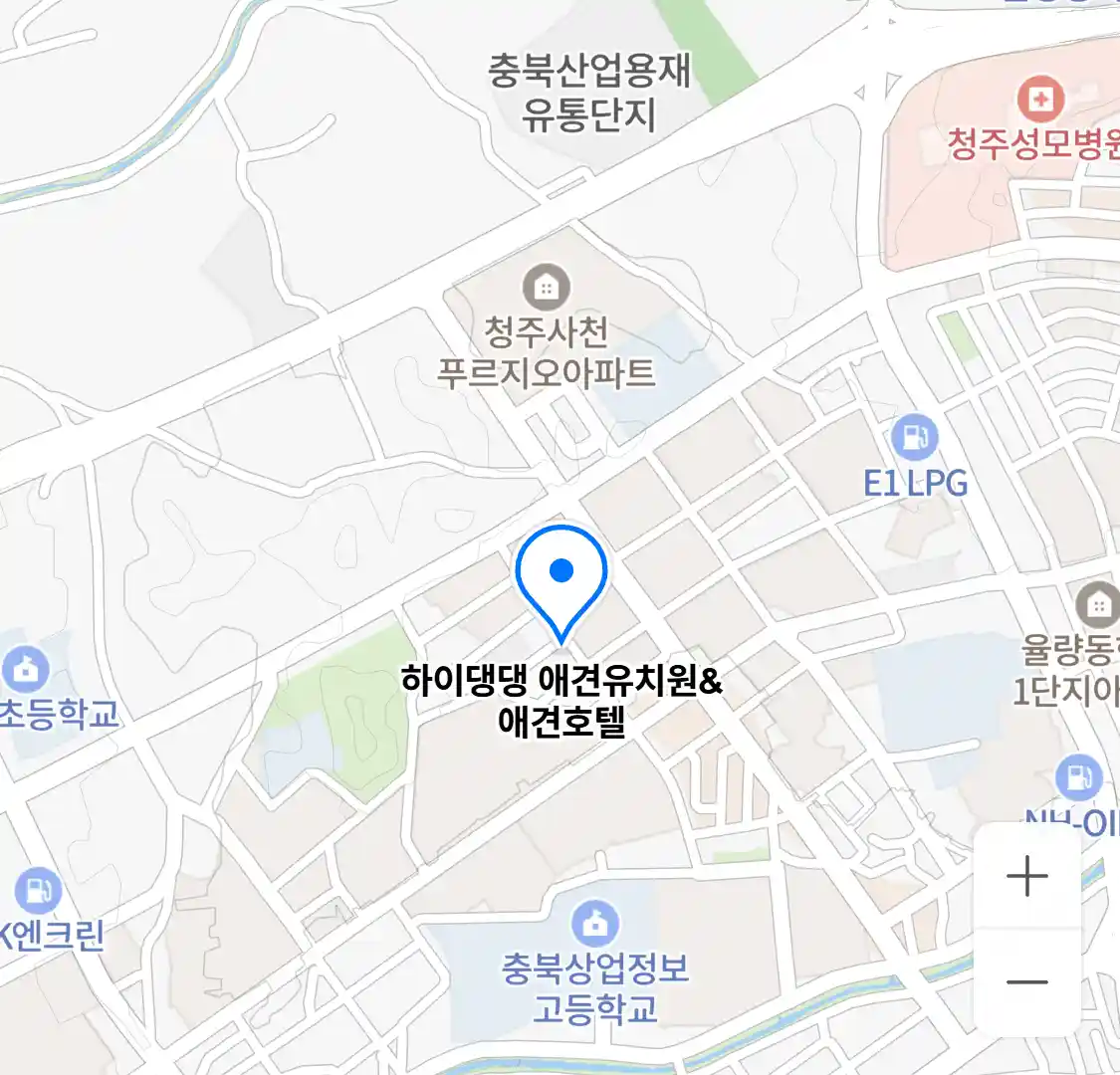 하이댕댕 애견유치원&애견호텔 위치