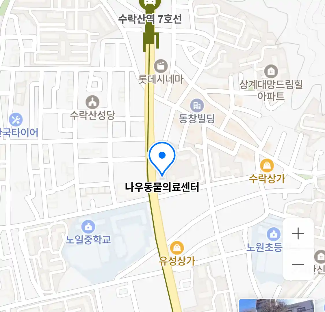 나우동물의료센터 위치