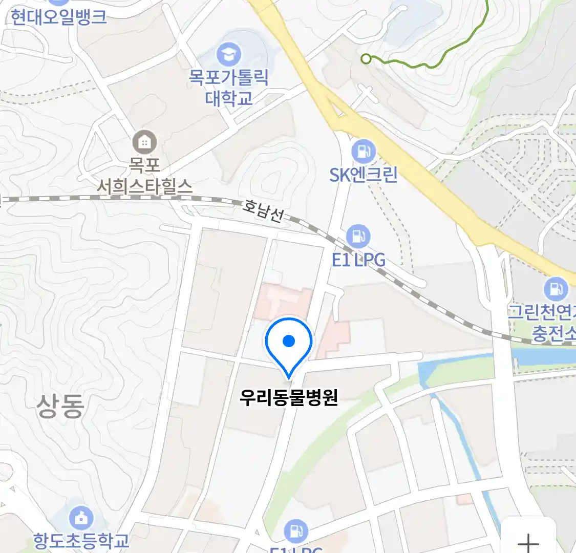 우리동물병원 위치