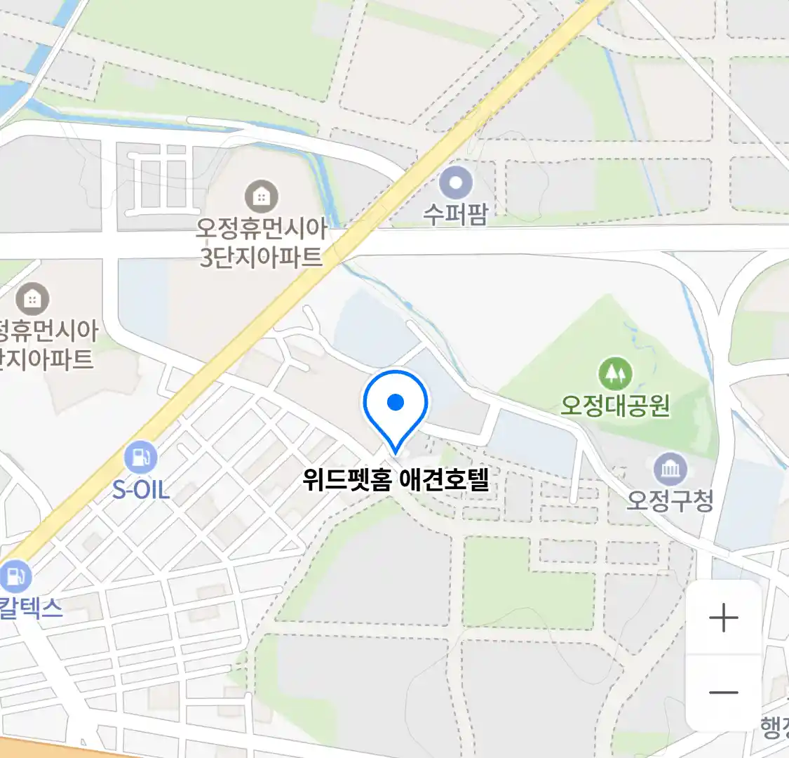위드펫홈 애견호텔 위치
