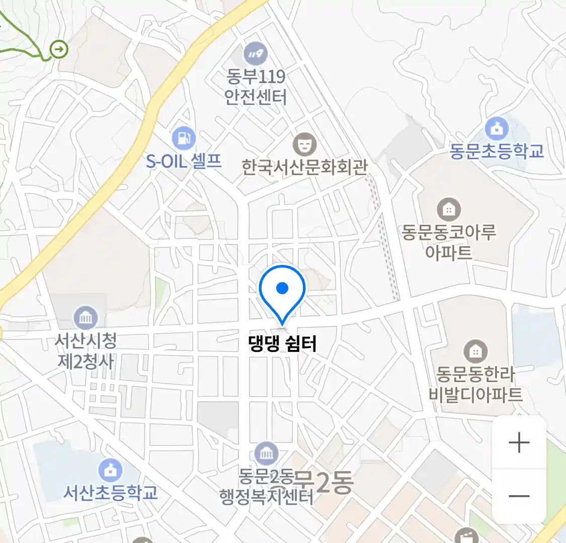 댕댕 쉼터 위치