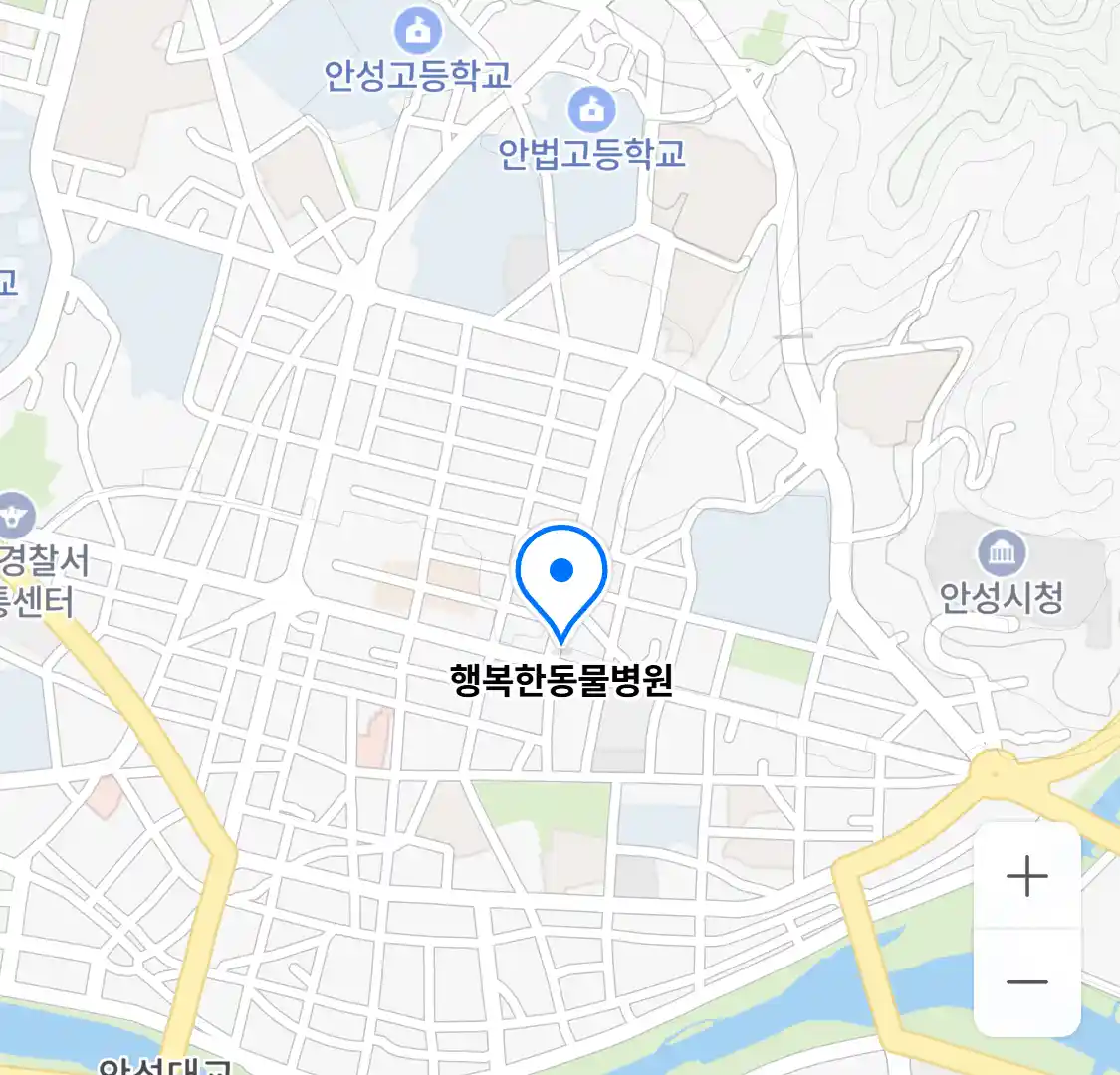 행복한동물병원 위치