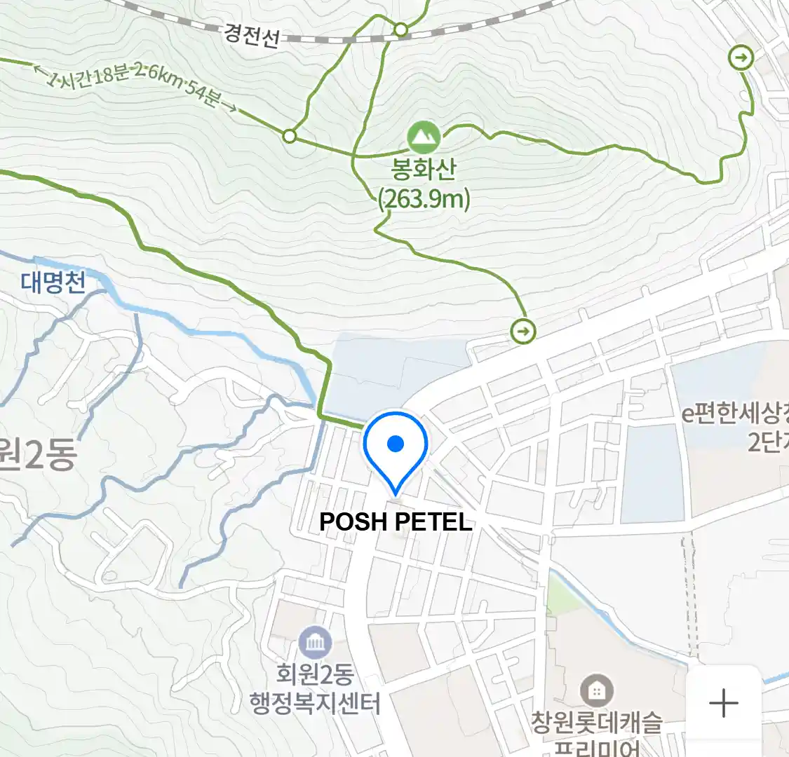 POSH PETEL 위치